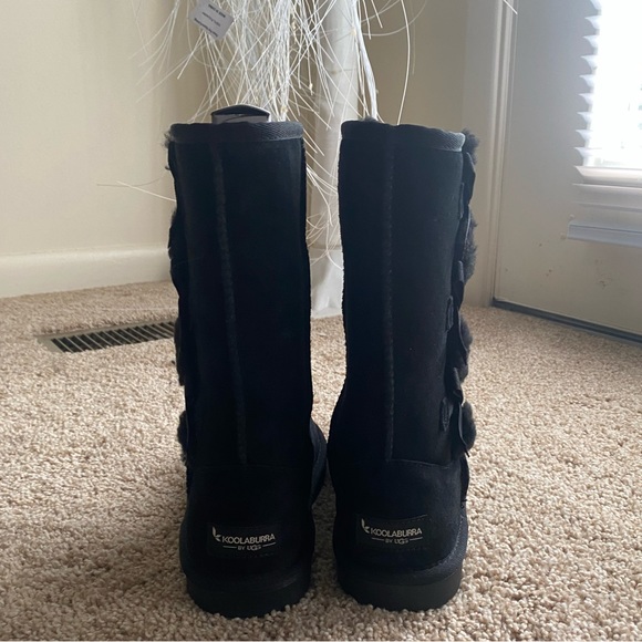 New Koolaburra Uggs Black Bow ties - Picture 5 of 7